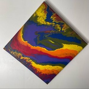 Fluid Art Paint Pour